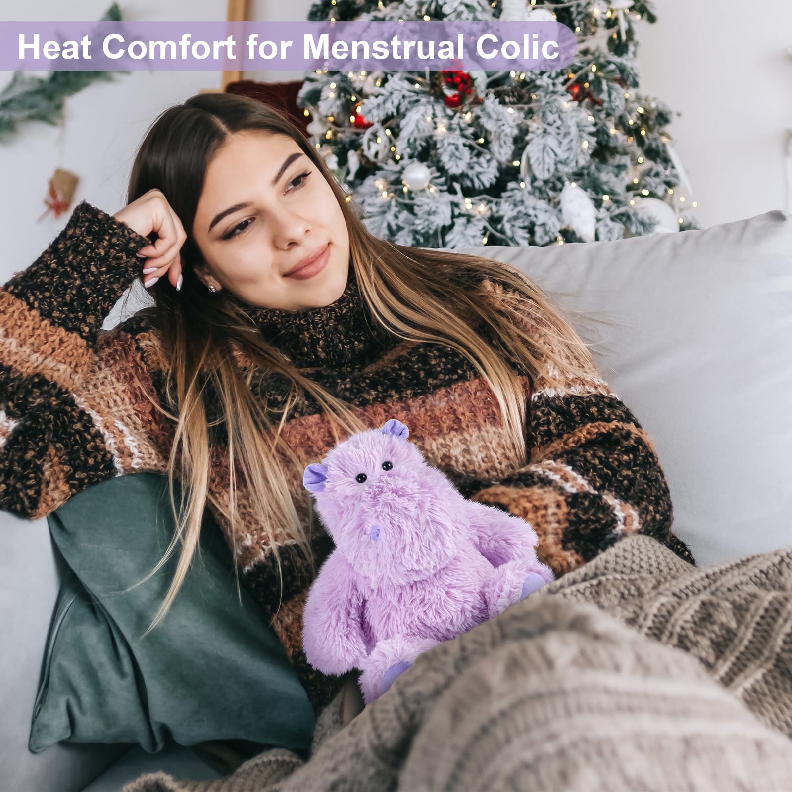 SuzziPals 12-inch hippo plush serving as a comforting bedtime companion