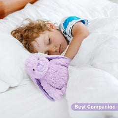 SuzziPals Lumina hug-friendly bunny provides soothing security