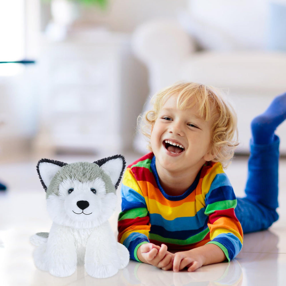 SuzziPals Husky gift-ready plush suitable for dog lovers.