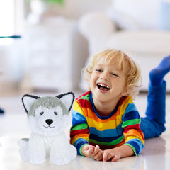SuzziPals Husky gift-ready plush suitable for dog lovers.