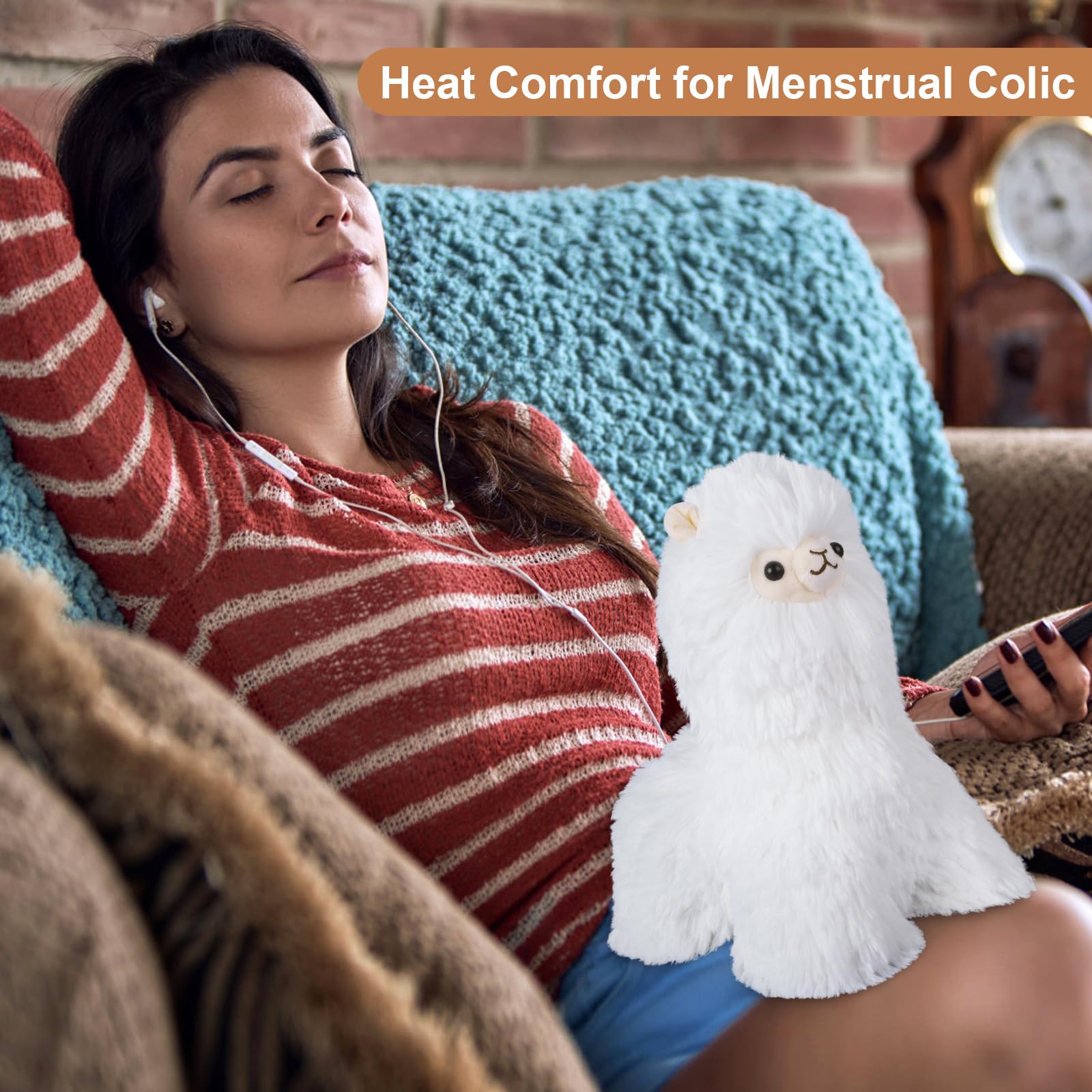 SuzziPals Llama lavender-scented plush evokes calming moments