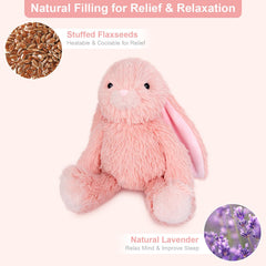 SuzziPals microwavable stuffed animal for portable relaxation and warmth