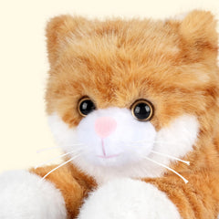 SuzziPals orange-cat coolable plush for refreshing cold relief.