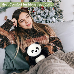SuzziPals Panda microwave therapy for up to 20 minutes of warmth.