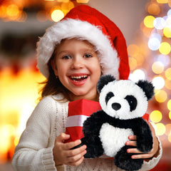 SuzziPals panda plush gift idea for panda lovers.