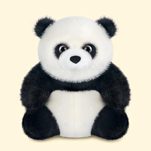 SuzziPals Panda soft plush invites cuddles and comforting downtime.