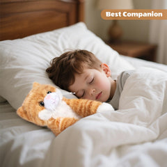 SuzziPals period-relief plush for warmth and gentle comfort.