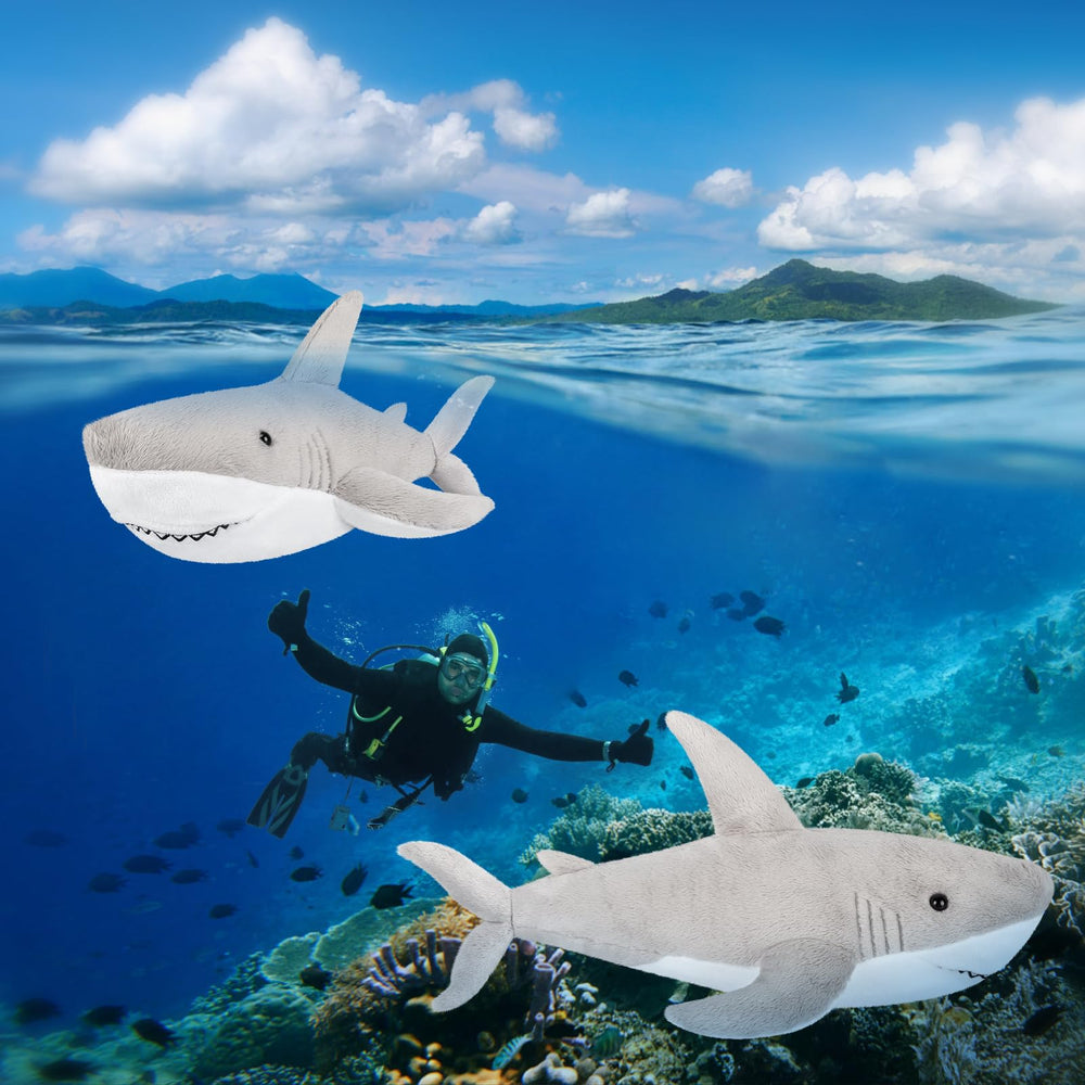 SuzziPals Shark is cozy for kids and adults alike.