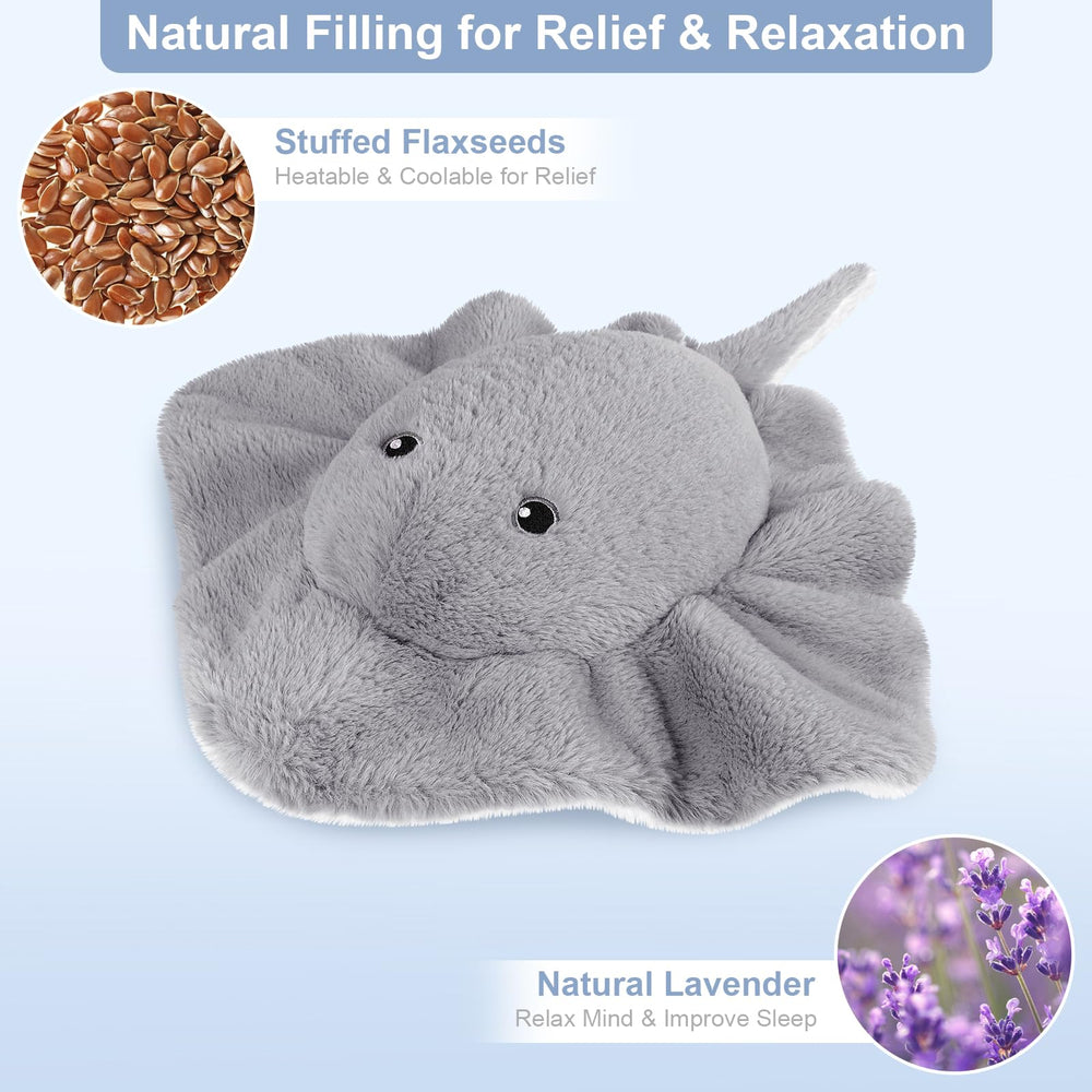 SuzziPals Stingray plush lavender scent enhances relaxation
