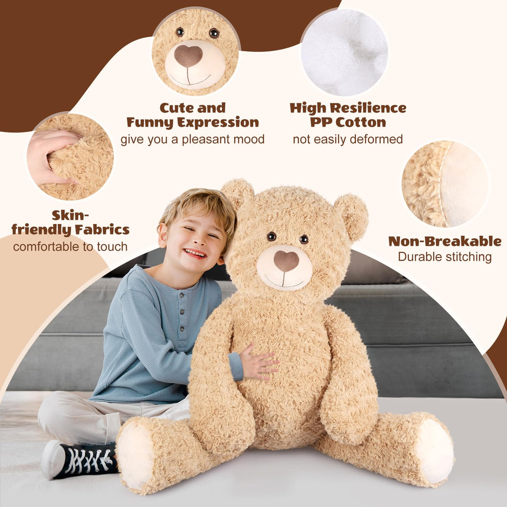 SuzziPals velvet-soft giant plush close-up for calming tactile feel