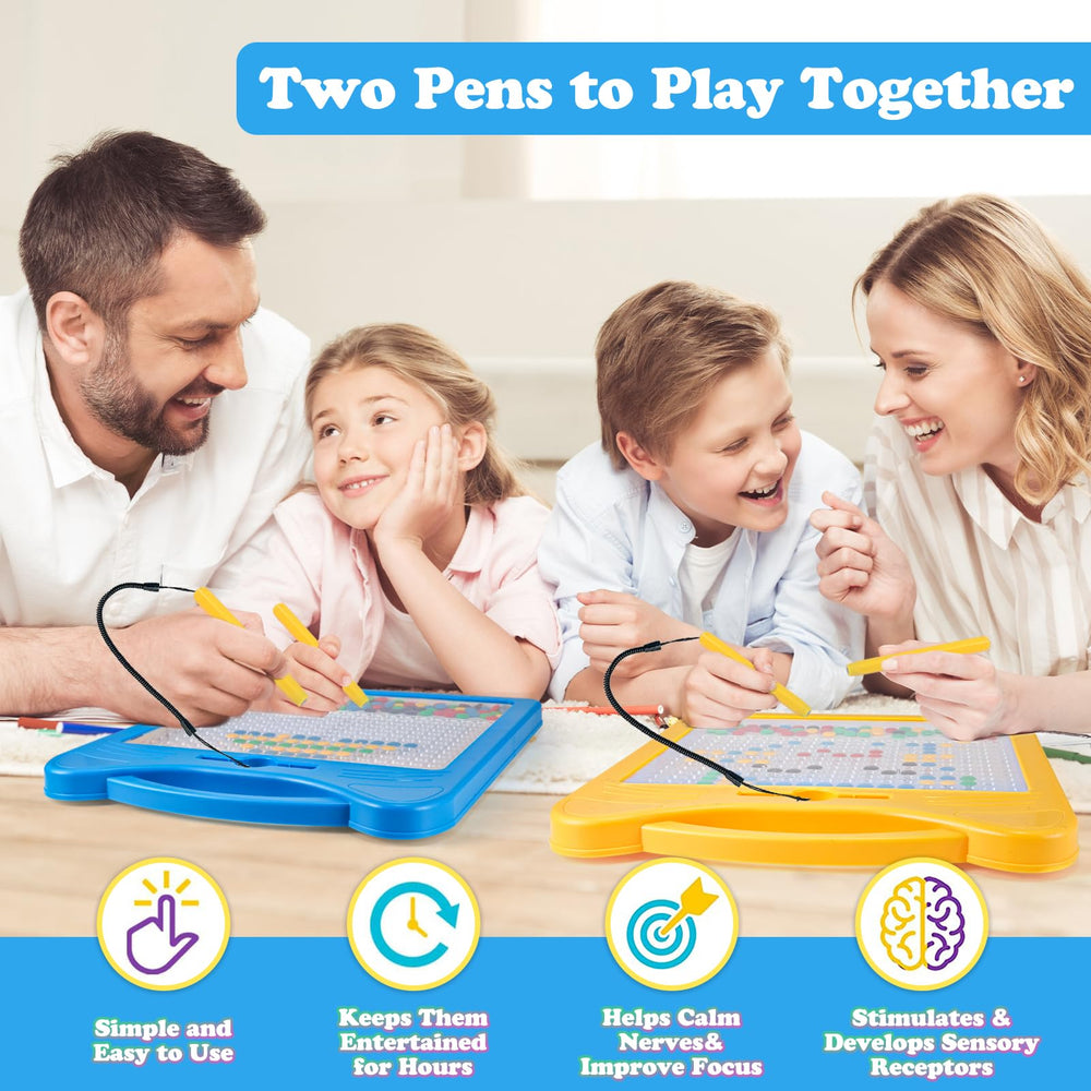 Svance doodle board with two pens supports precise drawing on the go.