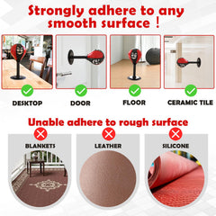 SVANE punching bag for adults helps channel energy during work or study sessions.