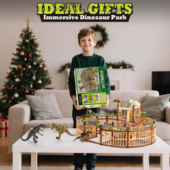 SVANE dinosaur park design invites kids to build their own world.
