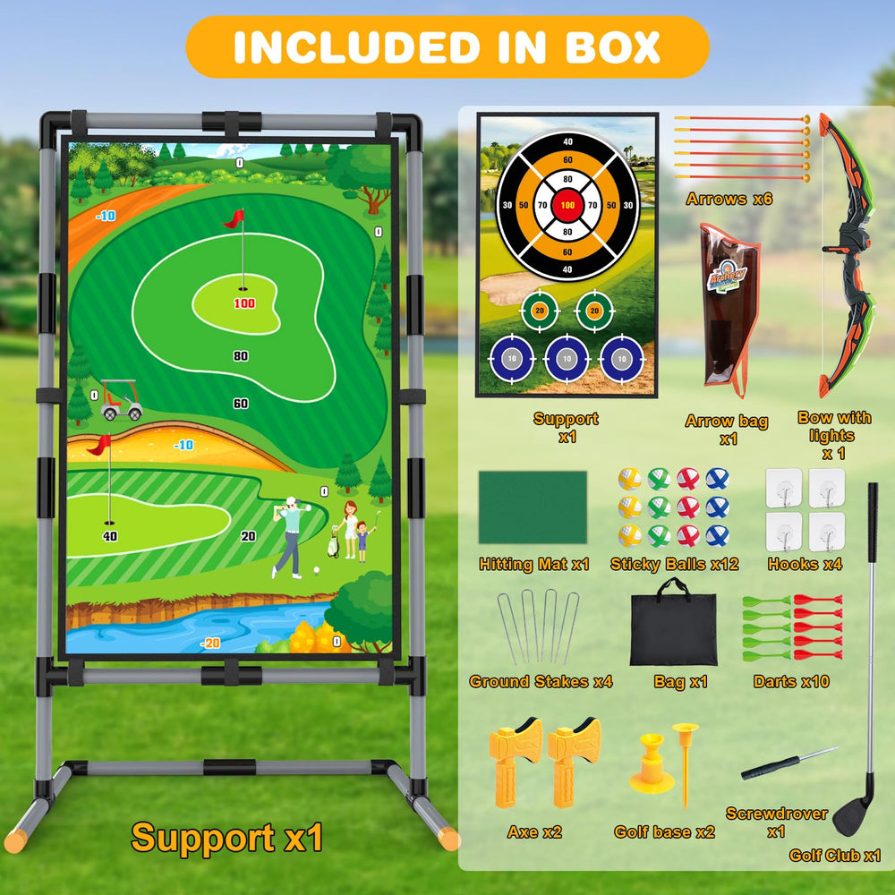 SVANE Golf Chipping Game sticky balls offer safe, reusable targets.