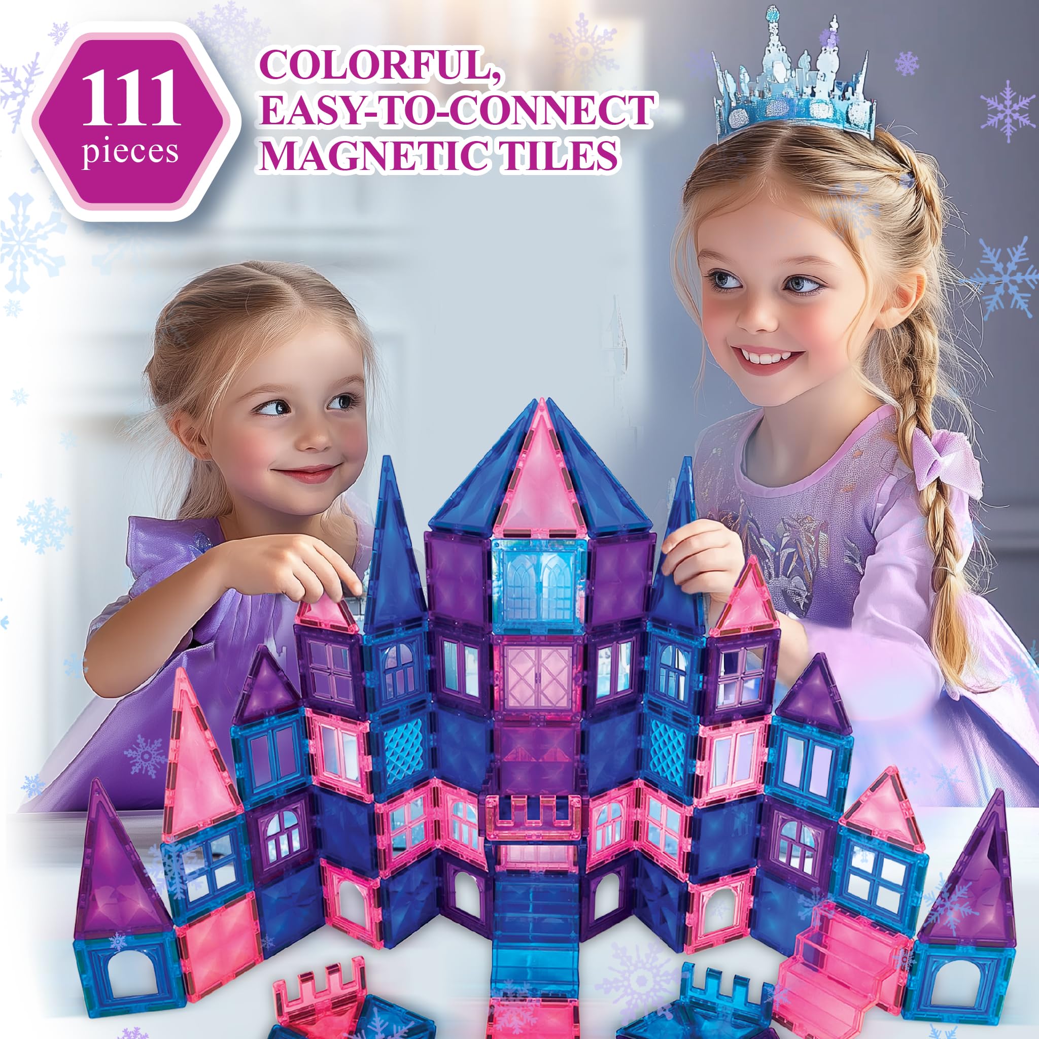 Svitbag ice castle creation tiles enabling tall, pretend structures