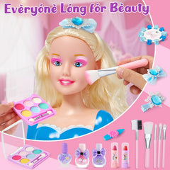 SVMK doll head comb simplifies detangling and styling during playtime.