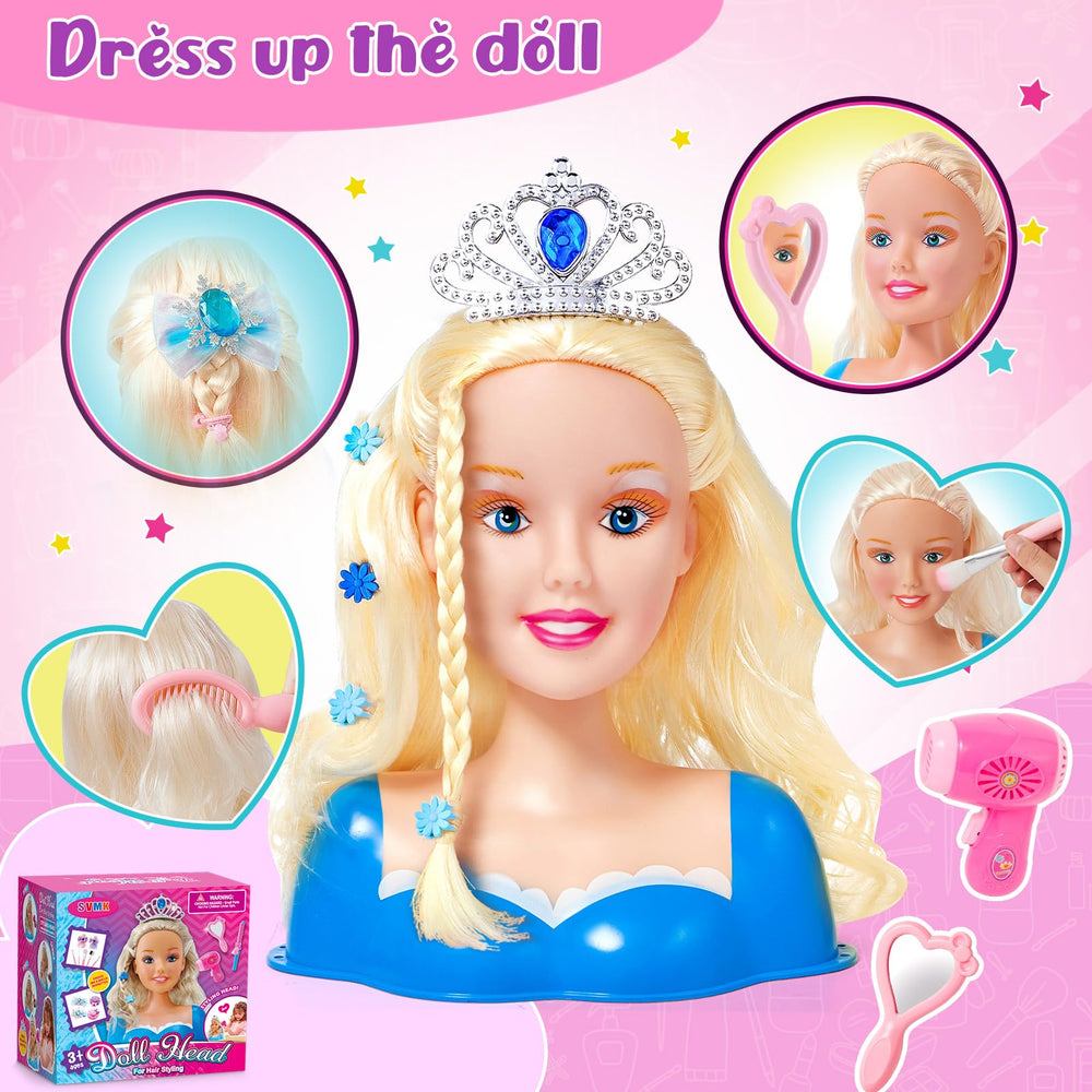 SVMK doll head mirror helps kids check creations from every angle.