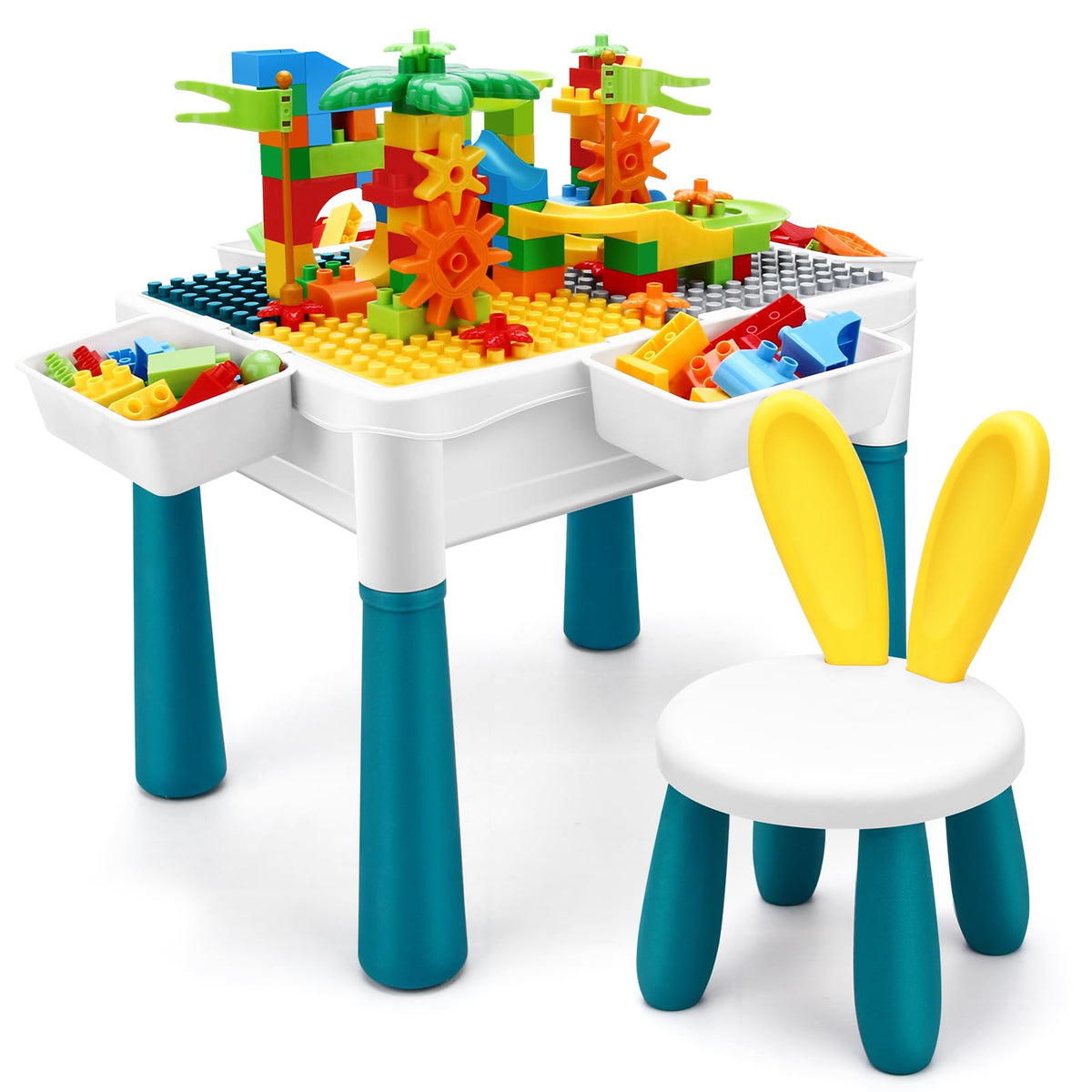SWATOW Kids Activity Table Assembly for versatile play and study setup