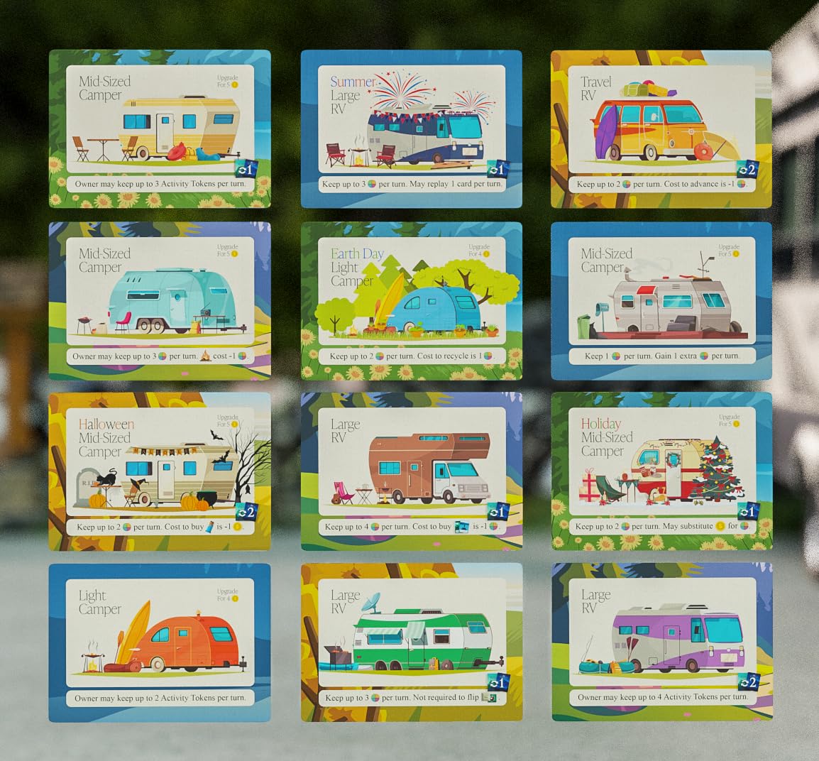 SweaterBear Games Bear Mountain Camping Adventure expansions add more variety and challenges