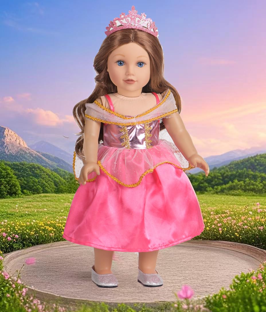 Headbands and crowns complete Sweet Dolly princess look