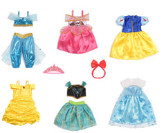 Sweet Dolly pink crown and red bow headband for 18-inch dolls