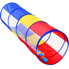 SweHouse Kids Play Tunnel with 2 mesh sides ideal for indoor crawling fun