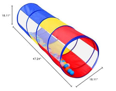 SweHouse Colorful Play Tunnel makes a thoughtful gift for toddlers