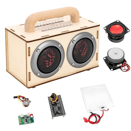 Swhmc DIY Bluetooth Speaker Kit front view for easy hands-on learning experience.
