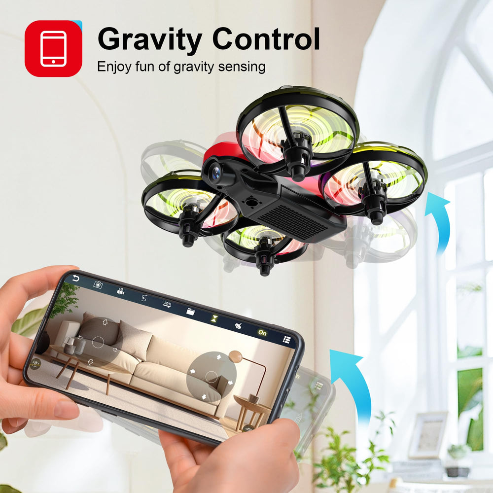 Swifsen drone protective upper cover safeguards blades and curious fingers during play.