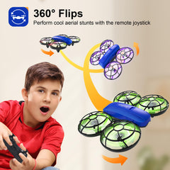 Swifsen Drones for Kids throw-go action enables rapid takeoffs