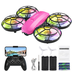 Swifsen Kids Drone camera view for real-time footage and FPV capture.