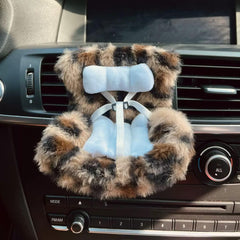 SwiftServ doll car seat with 17cm doll on a transparent base for secure travel