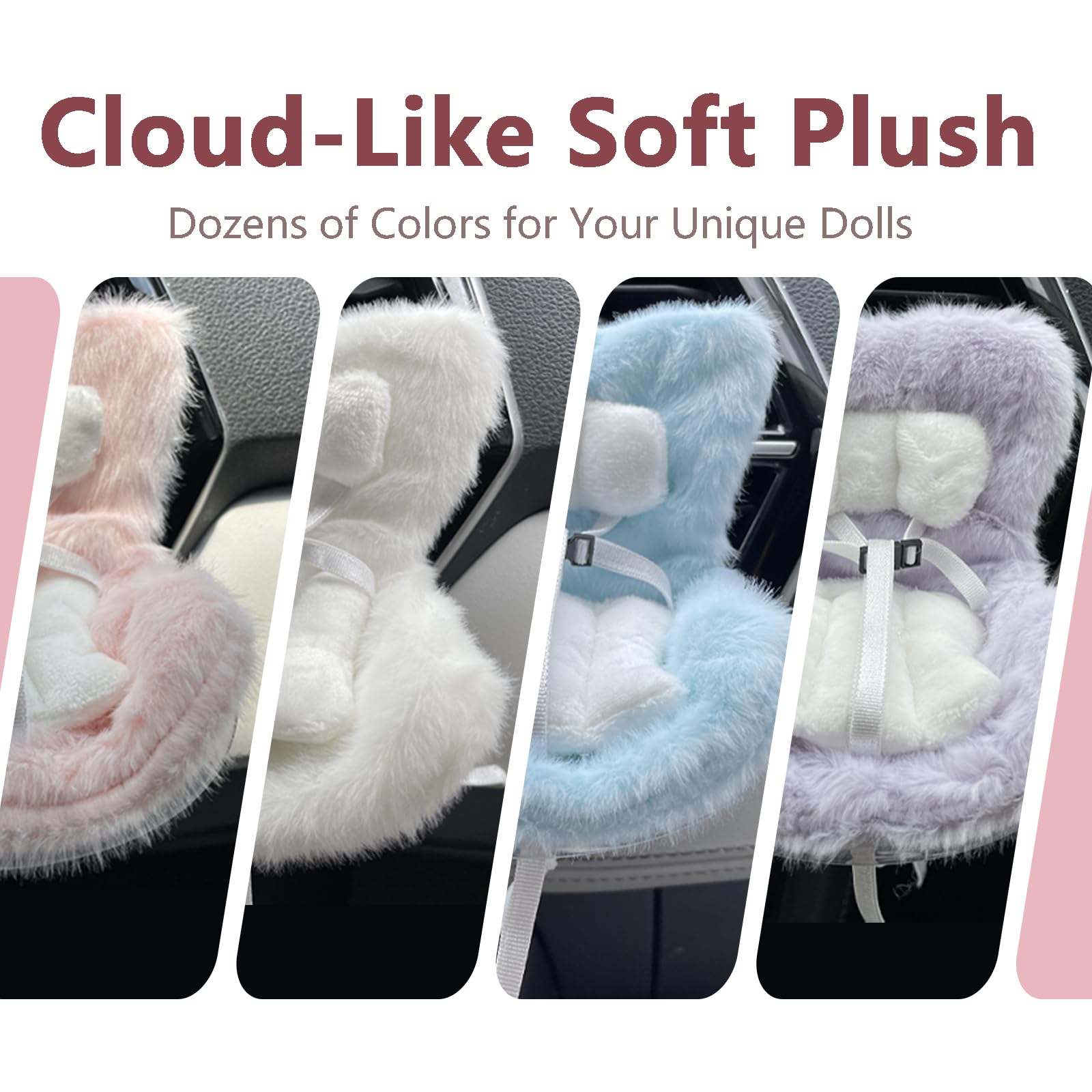 SwiftServ gift-ready doll seat for collectors and fans