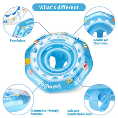 Swimbobo durable PVC with non-toxic inks for lasting color and safety.