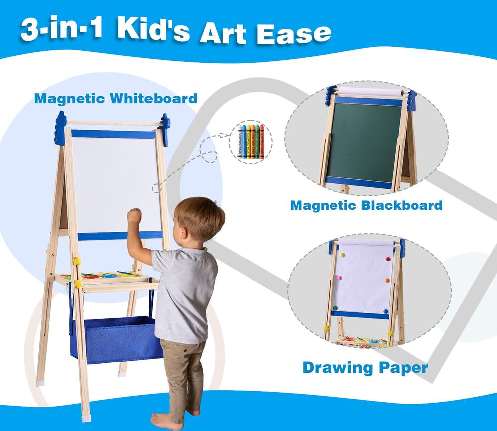 SWINSKUAD paper roll included for quick drawing sessions.