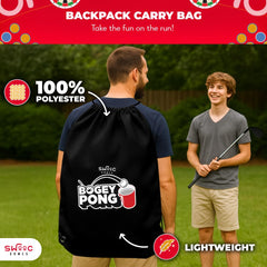 SWOOC backyard game night ready in minutes.