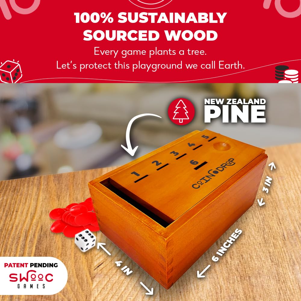 SWOOC Coin Drop promotes reforestation with a planting certificate