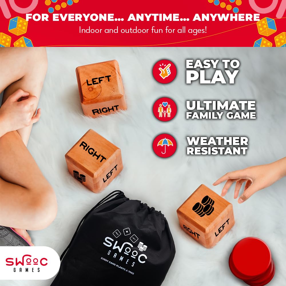 SWOOC Games carry bag for quick setup and easy transport.