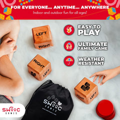 SWOOC Games carry bag for quick setup and easy transport.
