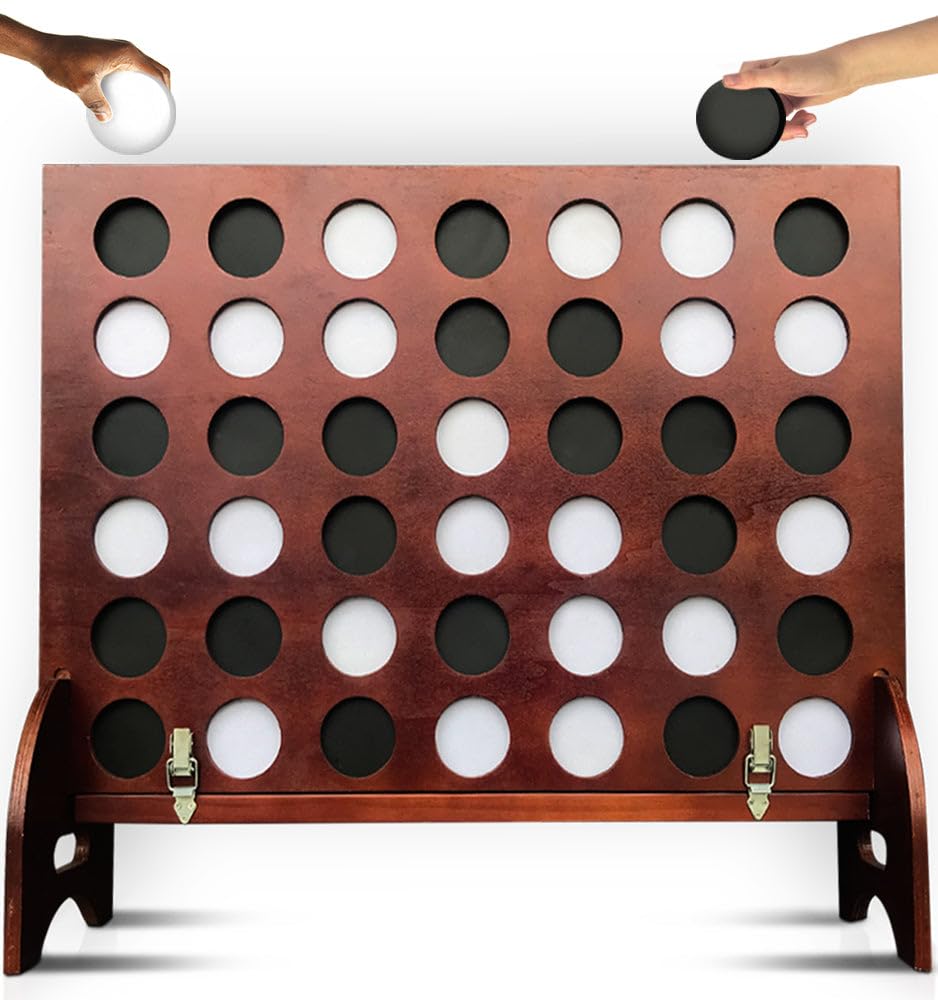 SWOOC giant four-in-a-row board for outdoor family play
