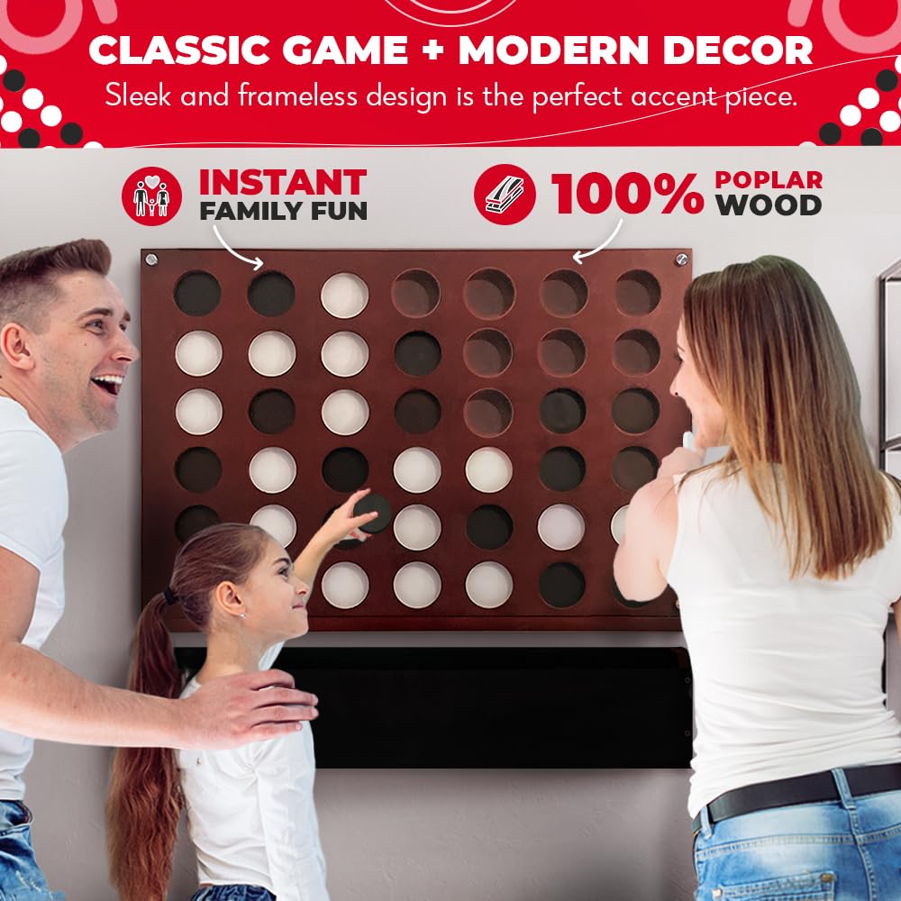 SWOOC Games jumbo-size wall board measures 3 ft by 2 ft for all ages.