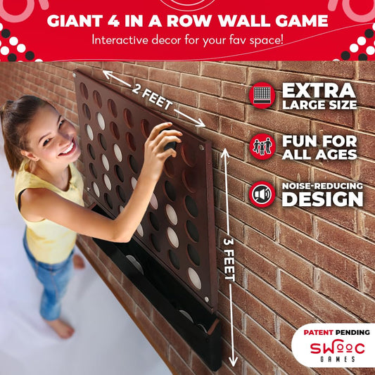 SWOOC Games 60% quieter design reduces noise during play enhancement.