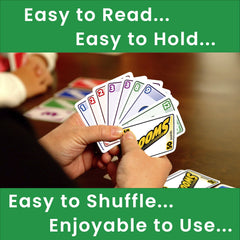 SWOOP Card Game play area showing hands and card layout.