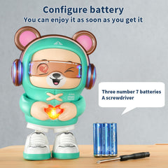 SXJ bear design suitable for ages 1-3 years and growing with play