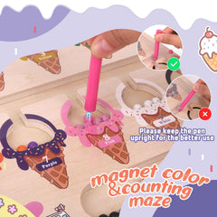 Syahro toddler learning tool encourages independent exploration and hand-eye coordination.