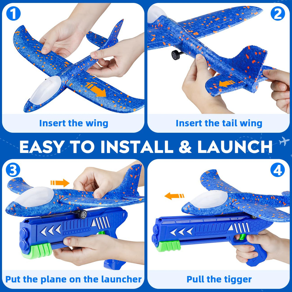SYHLN launcher shows parallel and rotating flight modes.