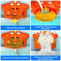 SYHLN gift-ready packaging for a bath toy and shower head combo