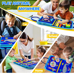 SYHLN portable busy board design makes travel quiet and interactive on flights
