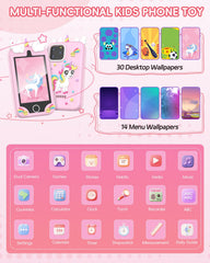 Sylvanthos toy phone with lanyard supports secure preschool play