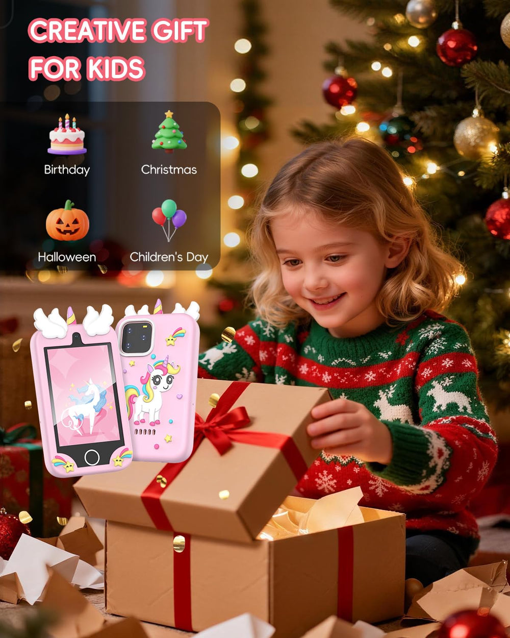 Sylvanthos travel-ready toy phone supports on-the-go fun